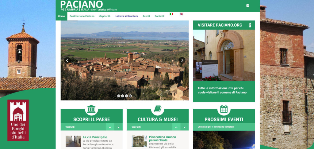 Paciano creazione portale turistico per comuni sito web responsive retina multilingua LQ