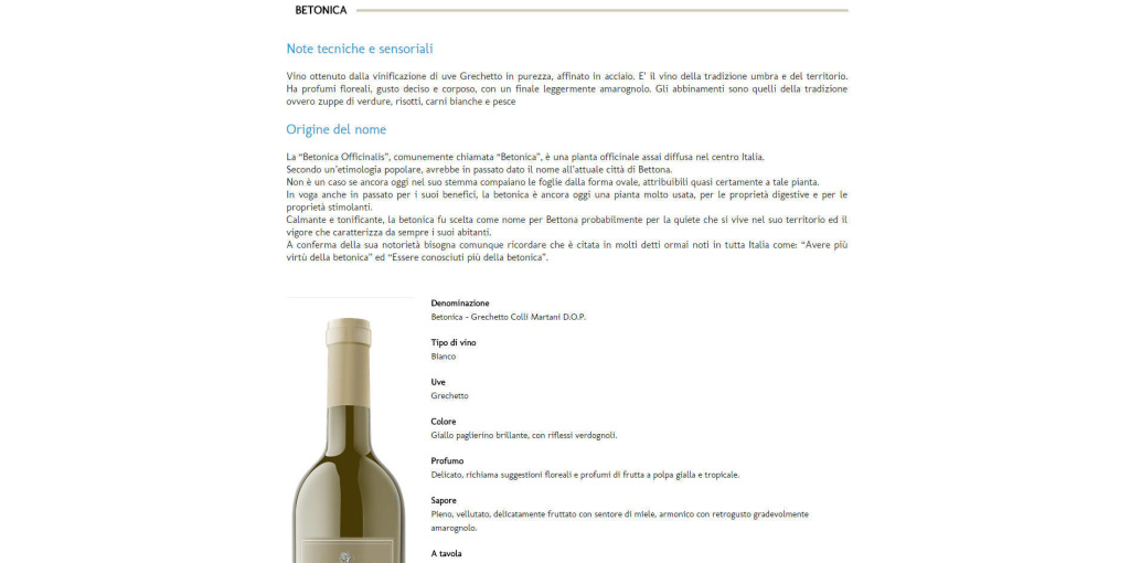 Tellures - Sito Web Bottiglia Vino LQ