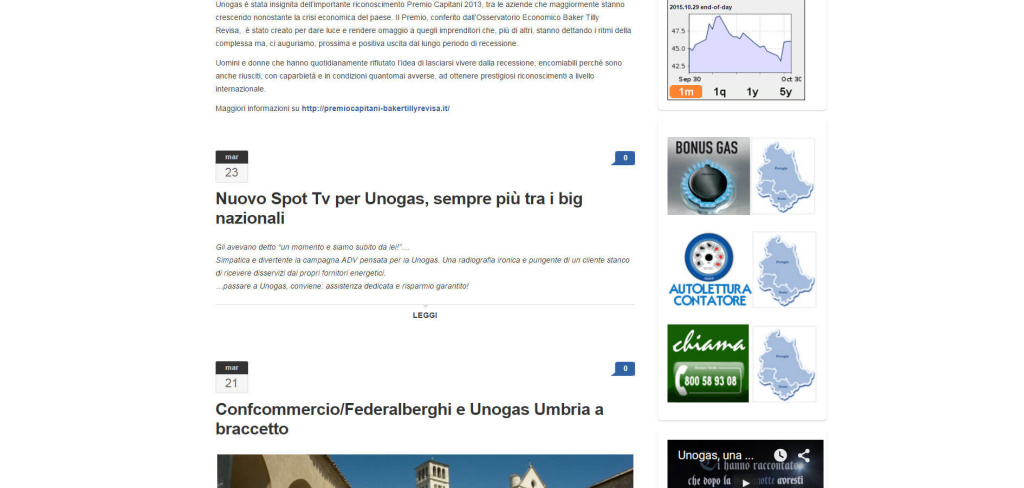 UnoGas Umbria Energia Clienti blog gestione LQ