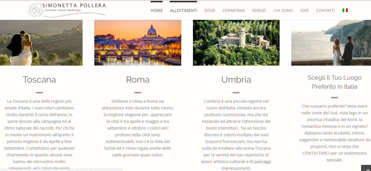 Intimate Italian Weddings