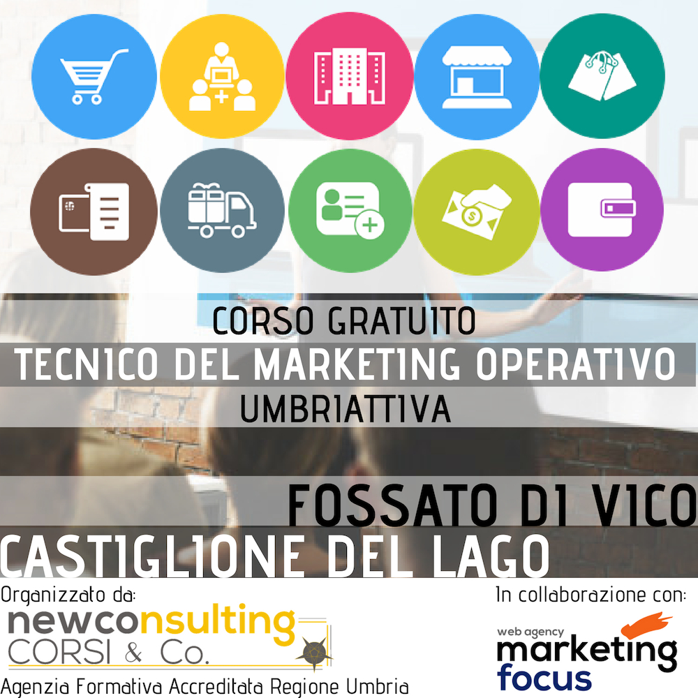 Corso Gratuito Tecnico Marketing Operativo Umbriattiva - Logo