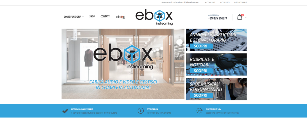 Shop Ebox in streaming Home 