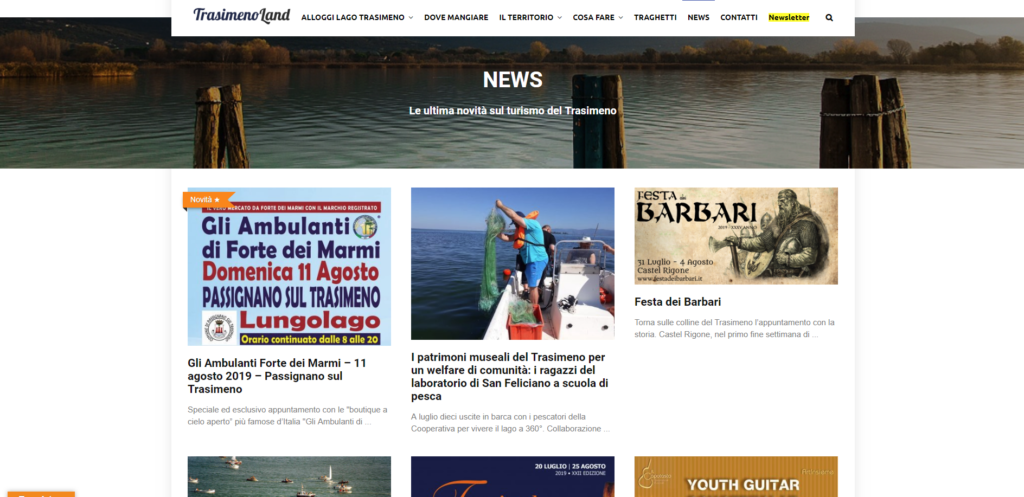 Trasimeno Land blog